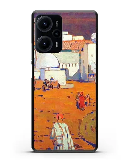 Чехол Арабский город (Кандинский Василий) силиконовый для Xiaomi Poco F5