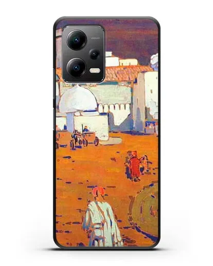 Чехол Арабский город (Кандинский Василий) силиконовый для Xiaomi Poco X5