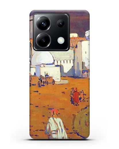 Чехол Арабский город (Кандинский Василий) силиконовый для Xiaomi Poco X6