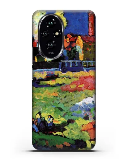 Чехол Мюнхенский Швабинг с церковью Св. Урсулы (Кандинский Василий) силиконовый для Honor 200