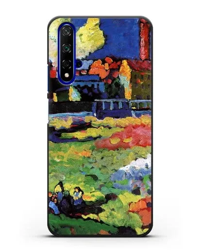 Чехол Мюнхенский Швабинг с церковью Св. Урсулы (Кандинский Василий) силиконовый для Honor 20