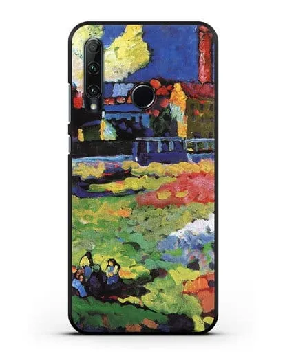 Чехол Мюнхенский Швабинг с церковью Св. Урсулы (Кандинский Василий) силиконовый для Honor 20e