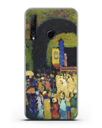Чехол Людвигскирхе в Мюнхене (Кандинский Василий) силиконовый для Honor 20e