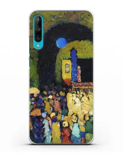 Чехол Людвигскирхе в Мюнхене (Кандинский Василий) силиконовый для Honor 9C