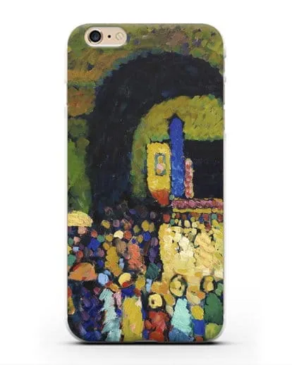 Чехол Людвигскирхе в Мюнхене (Кандинский Василий) силиконовый для iPhone 6s Plus
