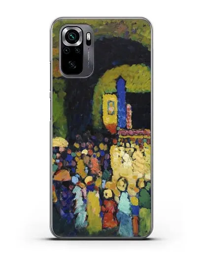 Чехол Людвигскирхе в Мюнхене (Кандинский Василий) силиконовый для Xiaomi Poco M5s