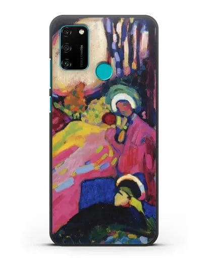 Чехол Белый звук (Кандинский Василий) силиконовый для Honor 9A