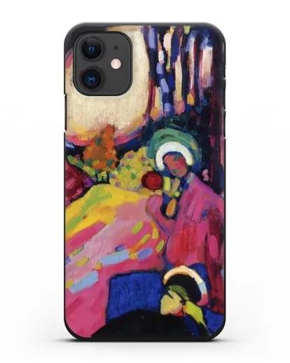 Чехол Белый звук (Кандинский Василий) силиконовый для iPhone 11