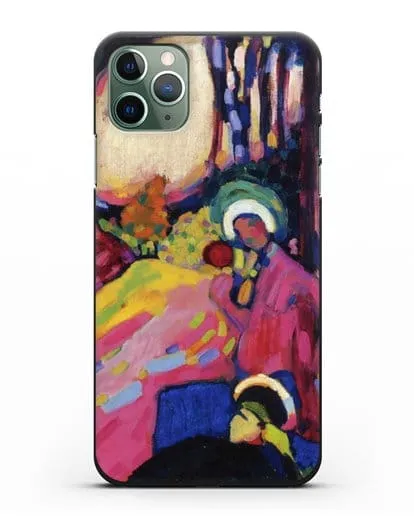 Чехол Белый звук (Кандинский Василий) силиконовый для iPhone 11 Pro