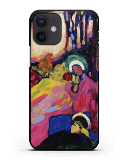 Чехол Белый звук (Кандинский Василий) силиконовый для iPhone 12 mini