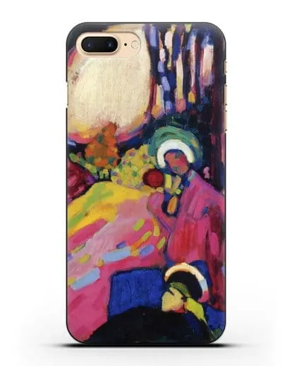 Чехол Белый звук (Кандинский Василий) силиконовый для iPhone 7 Plus