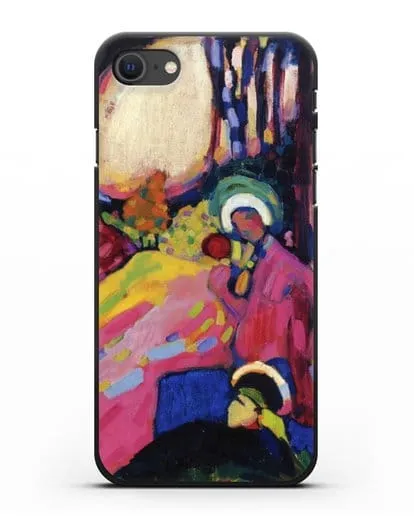 Чехол Белый звук (Кандинский Василий) силиконовый для iPhone SE 2020