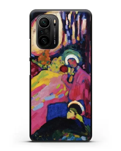 Чехол Белый звук (Кандинский Василий) силиконовый для Xiaomi Poco F3