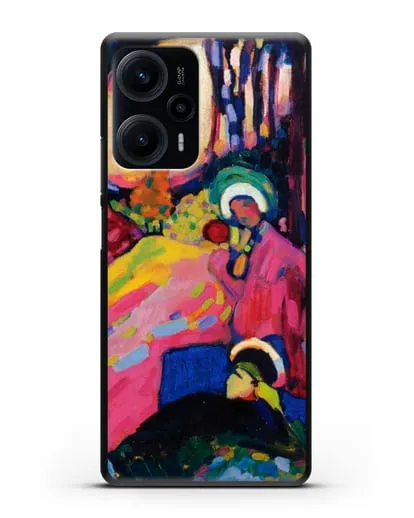 Чехол Белый звук (Кандинский Василий) силиконовый для Xiaomi Poco F5