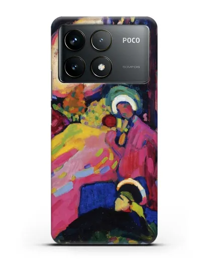 Чехол Белый звук (Кандинский Василий) силиконовый для Xiaomi Poco F6 Pro