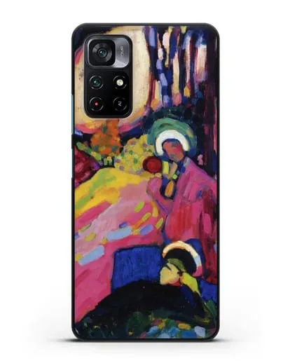 Чехол Белый звук (Кандинский Василий) силиконовый для Xiaomi Poco M4 Pro 5G