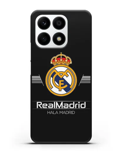Чехол с логотипом Real Madrid и надписью Hala Madrid силиконовый для Honor X8a