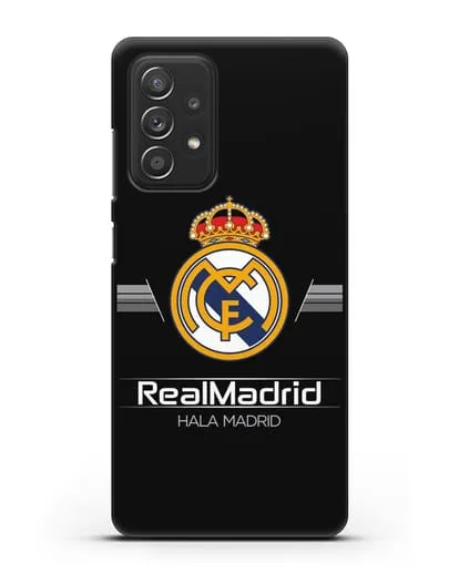 Чехол с логотипом Real Madrid и надписью Hala Madrid силиконовый для Samsung Galaxy A53