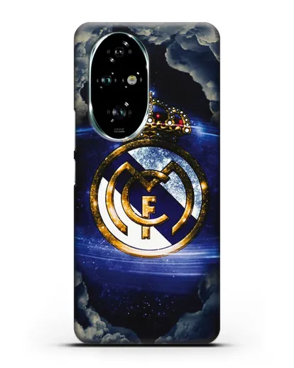 Чехол с картинкой Реал Мадрид силиконовый для Honor 200 Pro