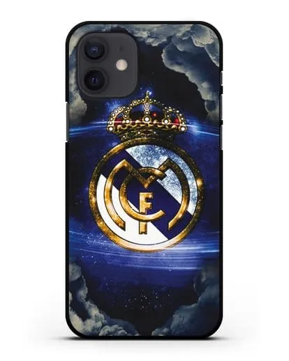 Чехол с картинкой Реал Мадрид силиконовый для iPhone 12