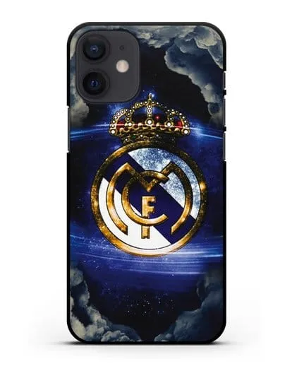 Чехол с картинкой Реал Мадрид силиконовый для iPhone 12 mini