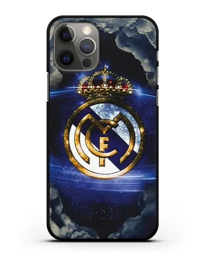 Чехол с картинкой Реал Мадрид силиконовый для iPhone 12 Pro