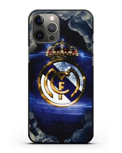 Чехол с картинкой Реал Мадрид силиконовый для iPhone 12 Pro Max