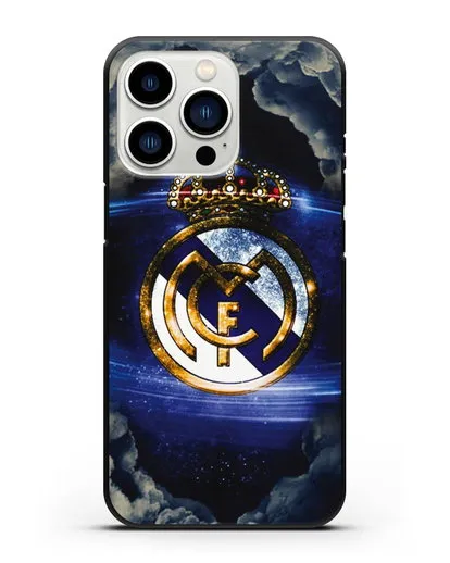 Чехол с картинкой Реал Мадрид силиконовый для iPhone 13 Pro
