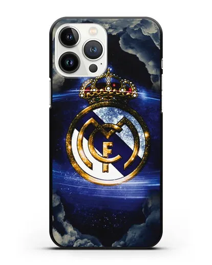 Чехол с картинкой Реал Мадрид силиконовый для iPhone 13 Pro Max