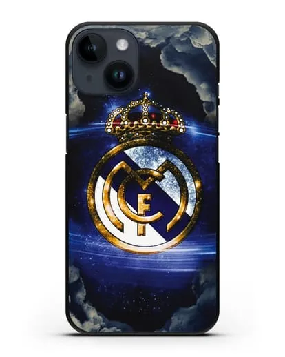 Чехол с картинкой Реал Мадрид силиконовый для iPhone 14