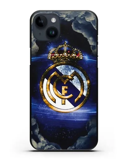 Чехол с картинкой Реал Мадрид силиконовый для iPhone 14 Plus