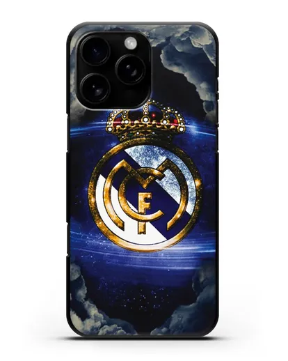 Чехол с картинкой Реал Мадрид силиконовый для iPhone 16 Pro Max