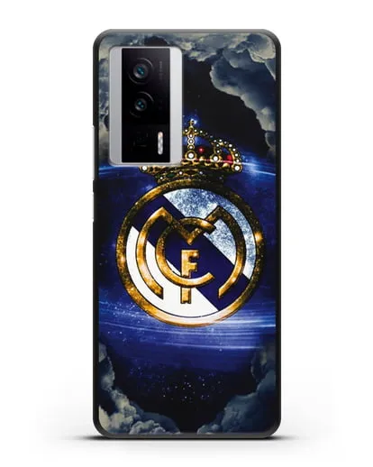 Чехол с картинкой Реал Мадрид силиконовый для Xiaomi Poco F5 Pro