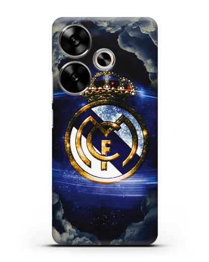 Чехол с картинкой Реал Мадрид силиконовый для Xiaomi Poco F6