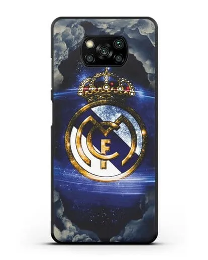 Чехол с картинкой Реал Мадрид силиконовый для Xiaomi Poco X3