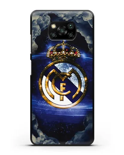 Чехол с картинкой Реал Мадрид силиконовый для Xiaomi Poco X3 Pro