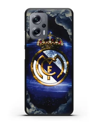 Чехол с картинкой Реал Мадрид силиконовый для Xiaomi Poco X4 GT