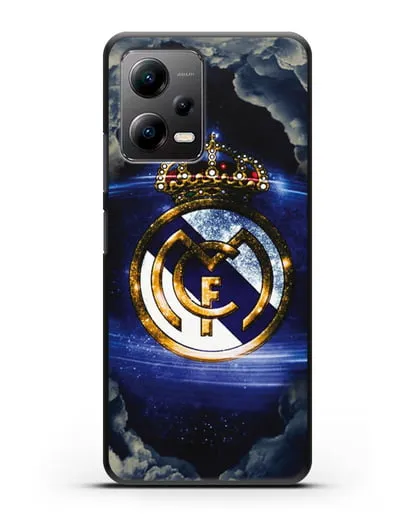 Чехол с картинкой Реал Мадрид силиконовый для Xiaomi Poco X5