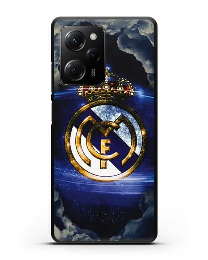 Чехол с картинкой Реал Мадрид силиконовый для Xiaomi Poco X5 Pro