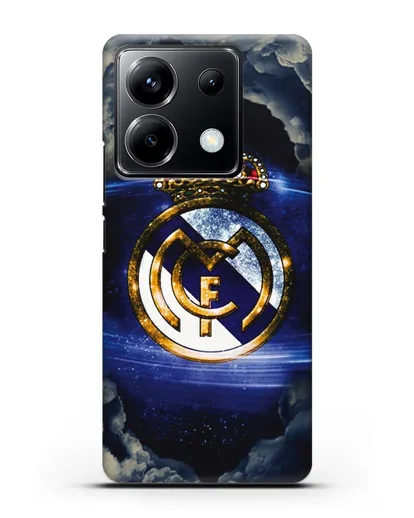 Чехол с картинкой Реал Мадрид силиконовый для Xiaomi Poco X6