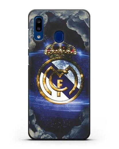 Чехол с картинкой Реал Мадрид силиконовый для Samsung Galaxy A20 [SM-A205FN]