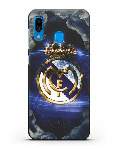 Чехол с картинкой Реал Мадрид силиконовый для Samsung Galaxy A30 [SM-A305FN]