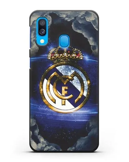 Чехол с картинкой Реал Мадрид силиконовый для Samsung Galaxy A40 [SM-A405F]