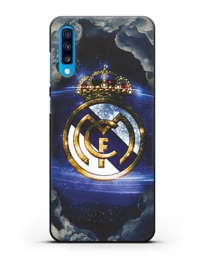 Чехол с картинкой Реал Мадрид силиконовый для Samsung Galaxy A70 [SM-A705F]