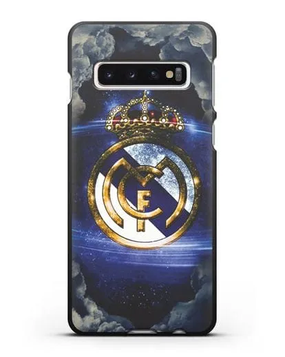 Чехол с картинкой Реал Мадрид силиконовый для Samsung Galaxy S10 [SM-G973F]
