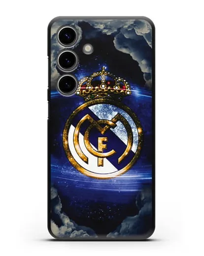 Чехол с картинкой Реал Мадрид силиконовый для Samsung Galaxy S24