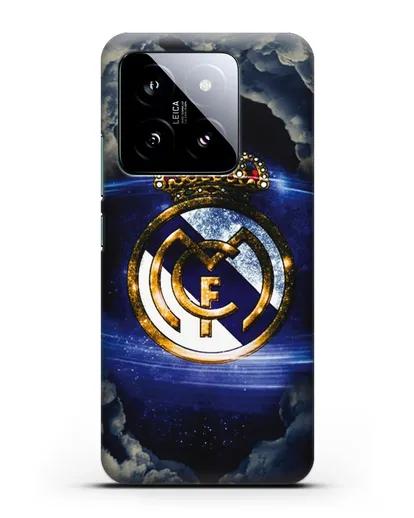 Чехол с картинкой Реал Мадрид силиконовый для Xiaomi 14