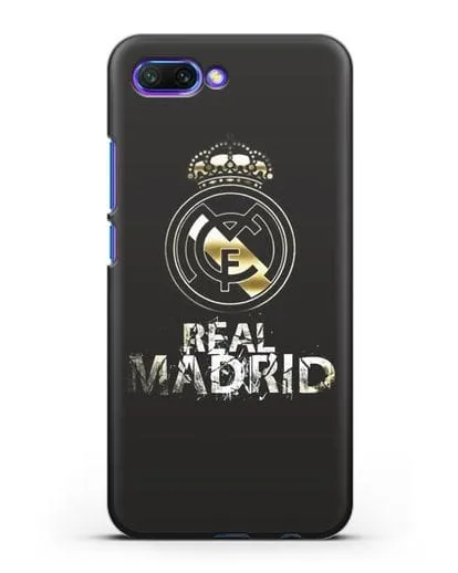 Чехол с логотипом и надписью Real Madrid силиконовый для Honor 10