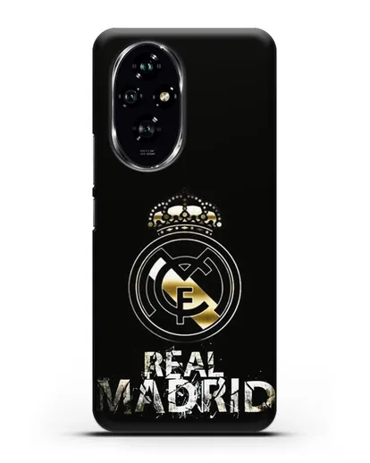 Чехол с логотипом и надписью Real Madrid силиконовый для Honor 200