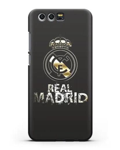Чехол с логотипом и надписью Real Madrid силиконовый для Honor 9